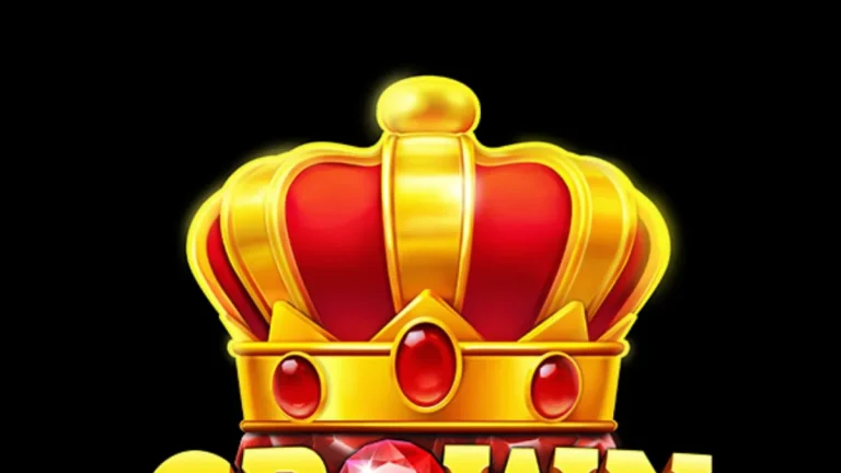 Tampilan visual slot Crown Frenzy LockNWin dengan tema kerajaan dan permata